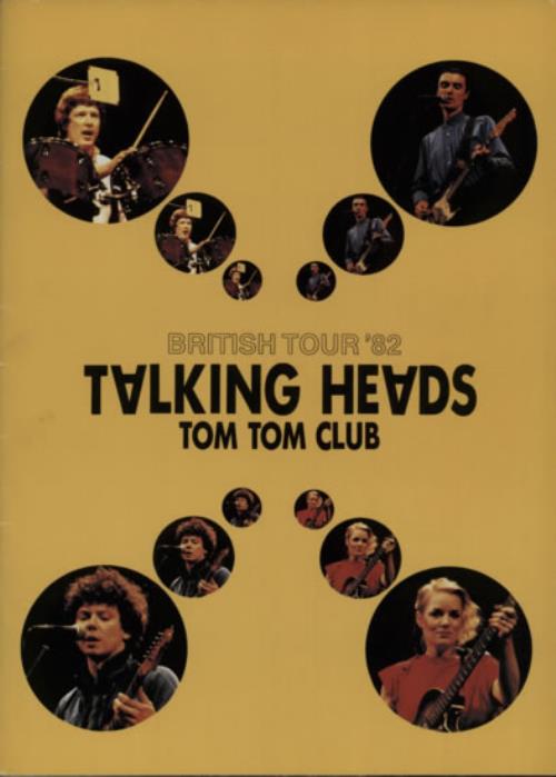超レア］ TALKING HEADS 1982年 日本公演 パンフレット
